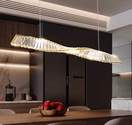 Chandelier KELLY by Rodesigne — glass designer chandelier, custom lighting by RODESIGNE