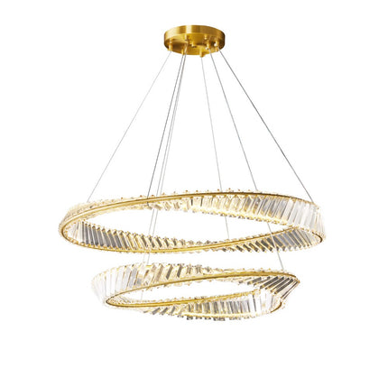 Chandelier LOE by Rodesigne — glass designer chandelier, custom lighting by RODESIGNE