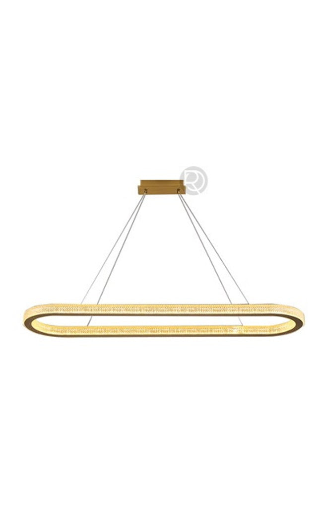 Chandelier RECT CRU by Rodesigne