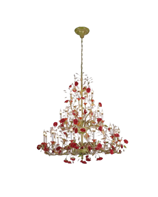Chandelier CROWL by Rodesigne — brass designer chandelier, custom lighting by RODESIGNE