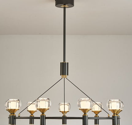 Chandelier DEMETRO UP by Rodesigne — designer chandelier, custom lighting by RODESIGNE