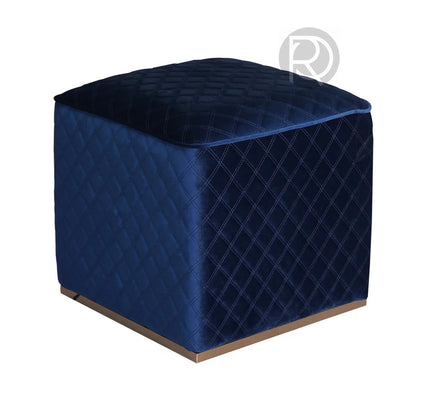 Pouf CUBU by Rodesigne — brass designer pouf, custom furniture by RODESIGNE