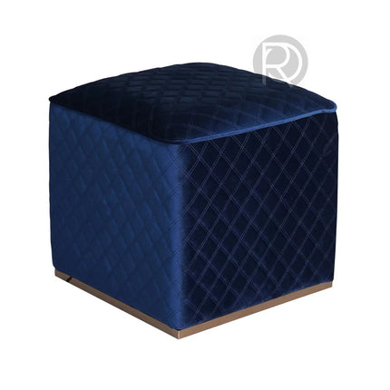 Pouf CUBU by Rodesigne — brass designer pouf, custom furniture by RODESIGNE