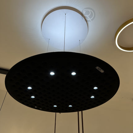 Acoustic lamp VOLANT by Rodesigne — decorative acoustic wall panel, sound absorption by RODESIGNE