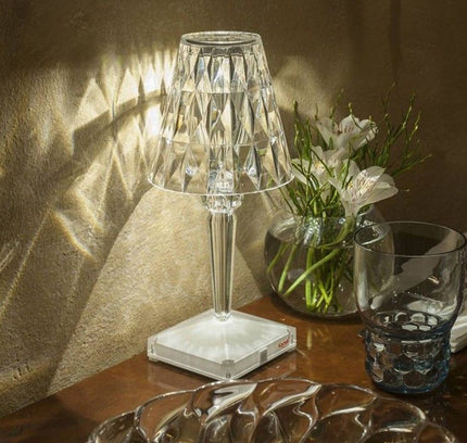 Table lamp OCCHIO by Rodesigne — glass designer table lamp by RODESIGNE