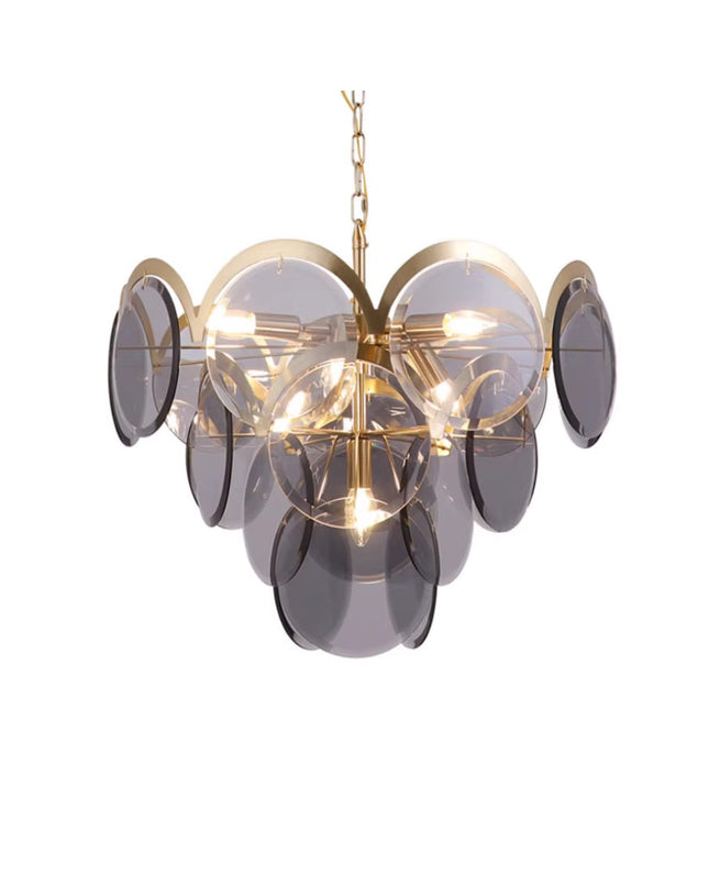 Chandelier KELPI by Rodesigne — brass designer chandelier, custom lighting by RODESIGNE