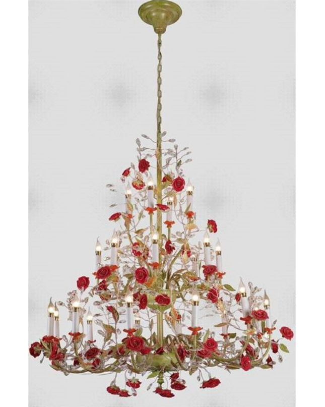 Chandelier CROWL by Rodesigne — brass designer chandelier, custom lighting by RODESIGNE