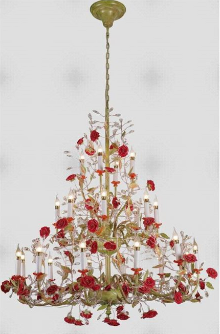 Chandelier CROWL by Rodesigne — brass designer chandelier, custom lighting by RODESIGNE