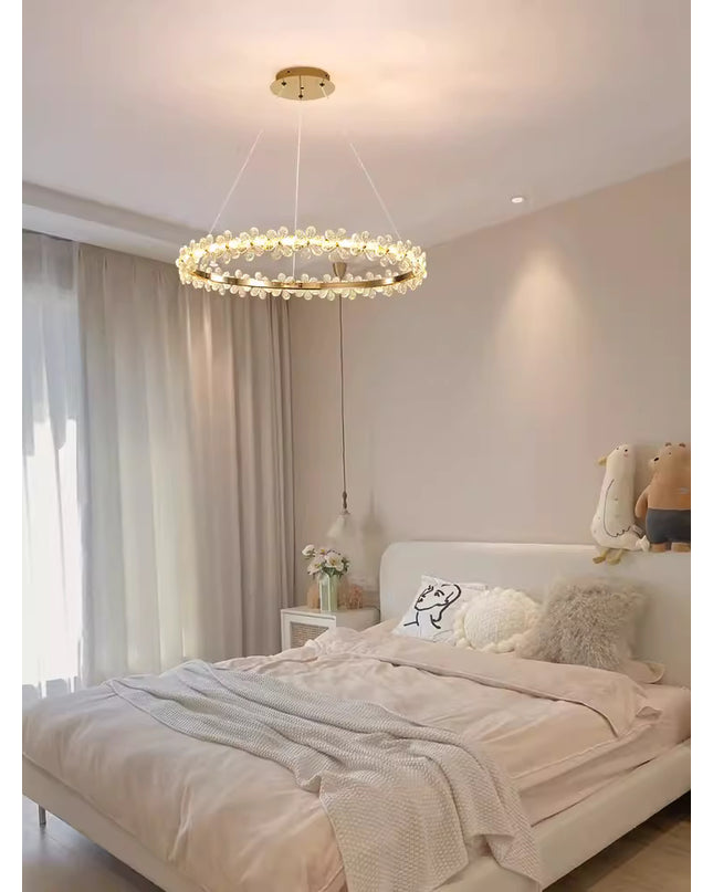 Chandelier BLUME by Rodesigne — glass designer chandelier, custom lighting by RODESIGNE