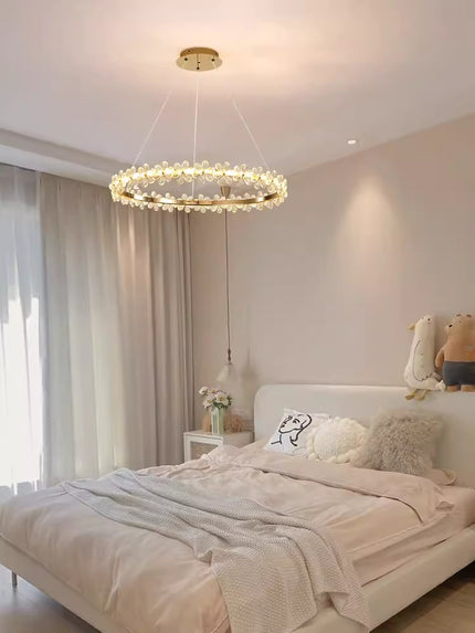 Chandelier BLUME by Rodesigne — glass designer chandelier, custom lighting by RODESIGNE