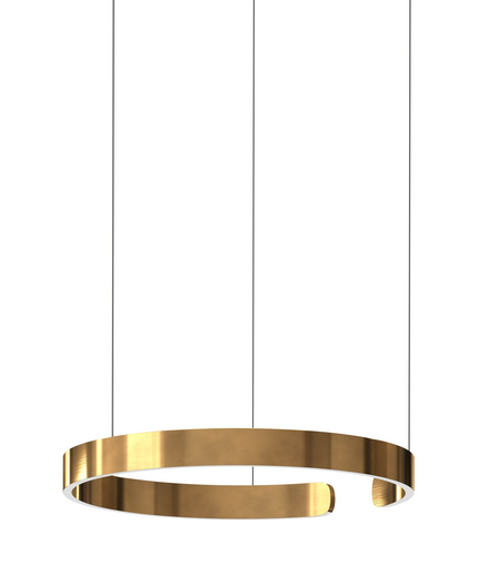 Chandelier CIRCUN by Rodesigne — brass designer chandelier, custom lighting by RODESIGNE