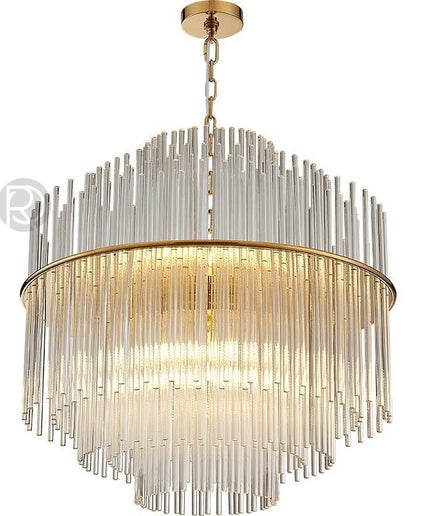 Chandelier Nembus by Rodesigne — glass designer chandelier, custom lighting by RODESIGNE