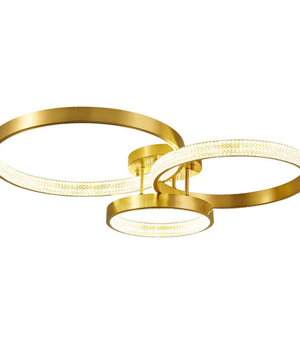 Ceiling lamp HALO by Rodesigne — brass ceiling light fixture, designer lighting by RODESIGNE
