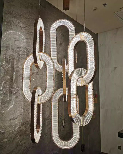 BOUCLE chandelier by Rodesigne