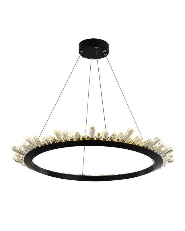 Chandelier CERCHIO OFFEN by Rodesigne — designer chandelier, custom lighting by RODESIGNE