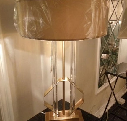 Table lamp EDITA by Rodesigne — brass designer table lamp by RODESIGNE