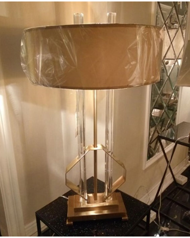 Table lamp EDITA by Rodesigne — brass designer table lamp by RODESIGNE