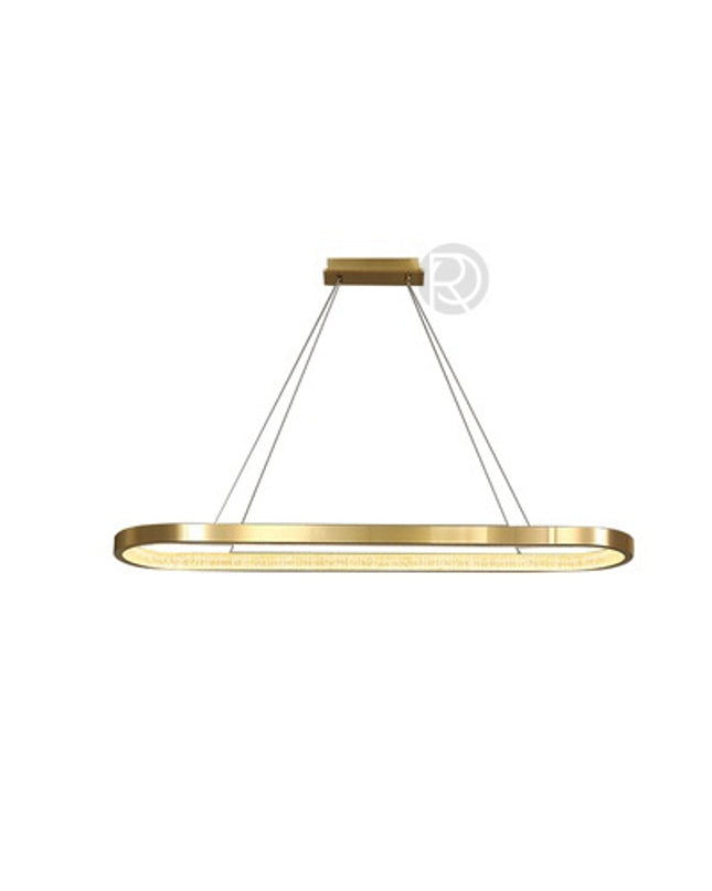 GILLY RECT chandelier by Rodesigne — brass designer chandelier, custom lighting by RODESIGNE