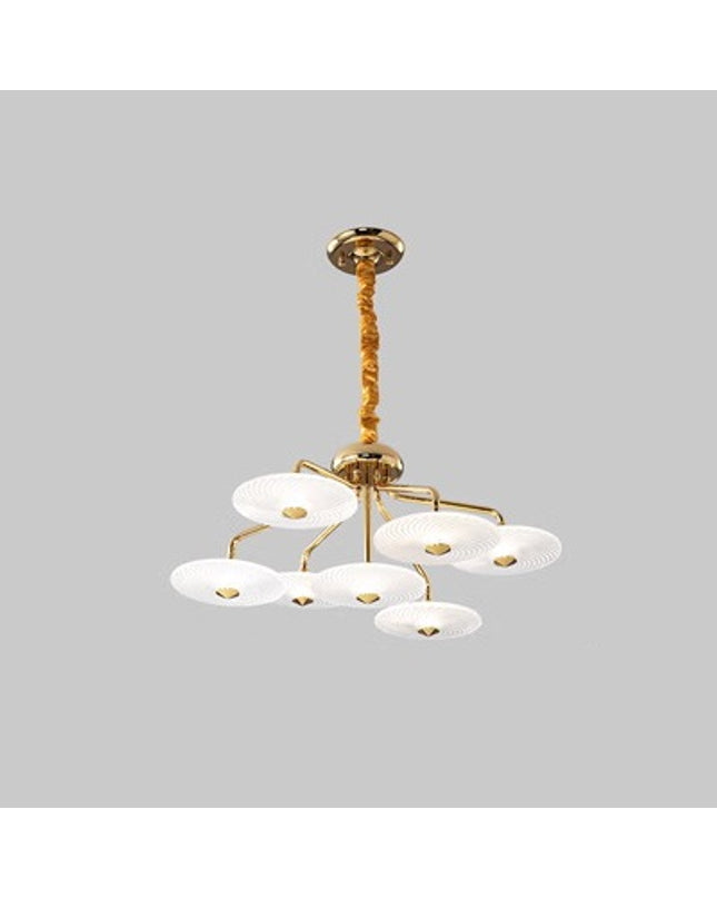 Chandelier LOPS by Rodesigne — brass designer chandelier, custom lighting by RODESIGNE