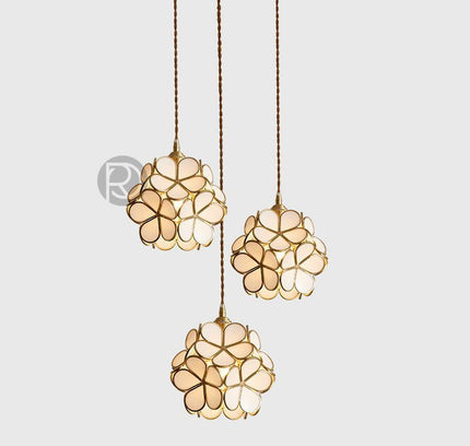 Hanging lamp SUM by Rodesigne — brass modern pendant light, custom designer lighting by RODESIGNE