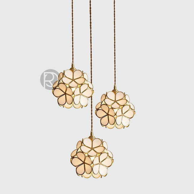 Hanging lamp SUM by Rodesigne — brass modern pendant light, custom designer lighting by RODESIGNE