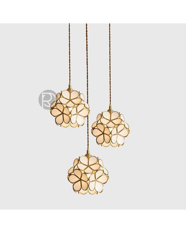 Hanging lamp SUM by Rodesigne — brass modern pendant light, custom designer lighting by RODESIGNE