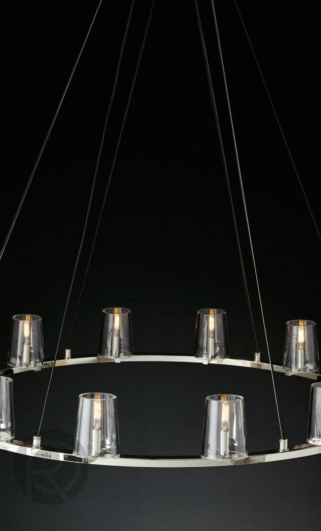 Designer chandelier PAUILLAC by Rodesigne