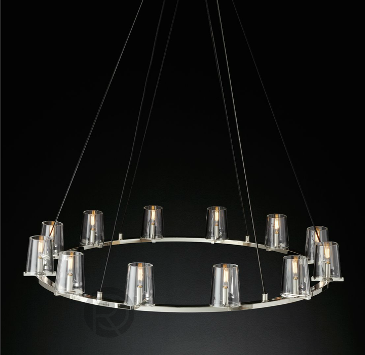 Designer chandelier PAUILLAC by Rodesigne