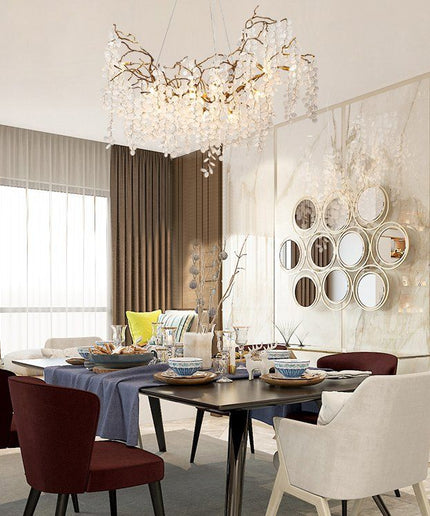 Fairy Chandelier by Rodesigne — glass designer chandelier, custom lighting by RODESIGNE