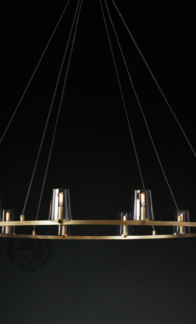 Designer chandelier PAUILLAC by Rodesigne