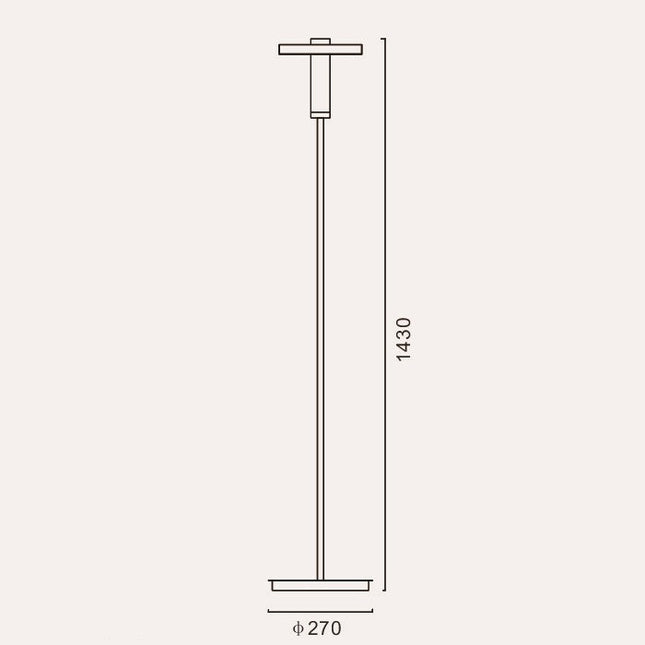 Floor lamp CAPELLU by Rodesigne — designer floor lamp by RODESIGNE