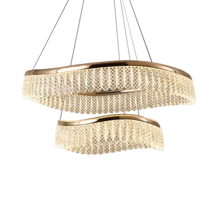 Chandelier OPPIA by Rodesigne — brass designer chandelier, custom lighting by RODESIGNE
