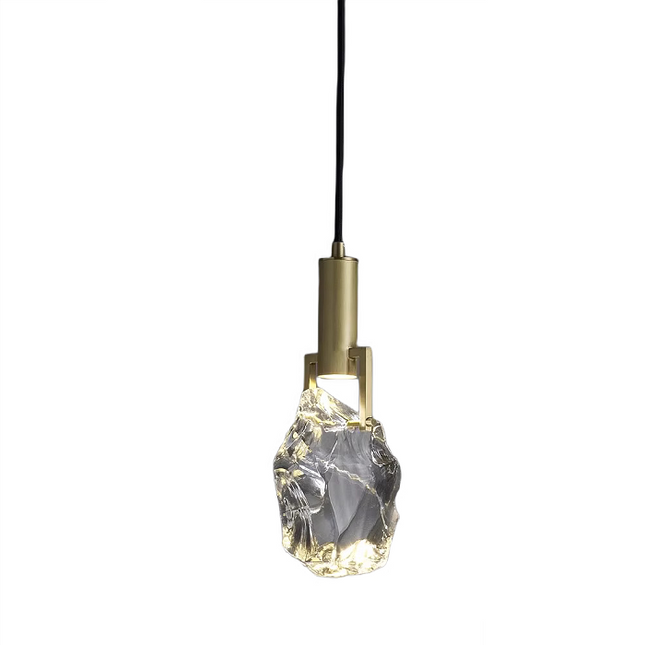 TRISS by Rodesigne pendant lamp — brass modern pendant light, custom designer lighting by RODESIGNE