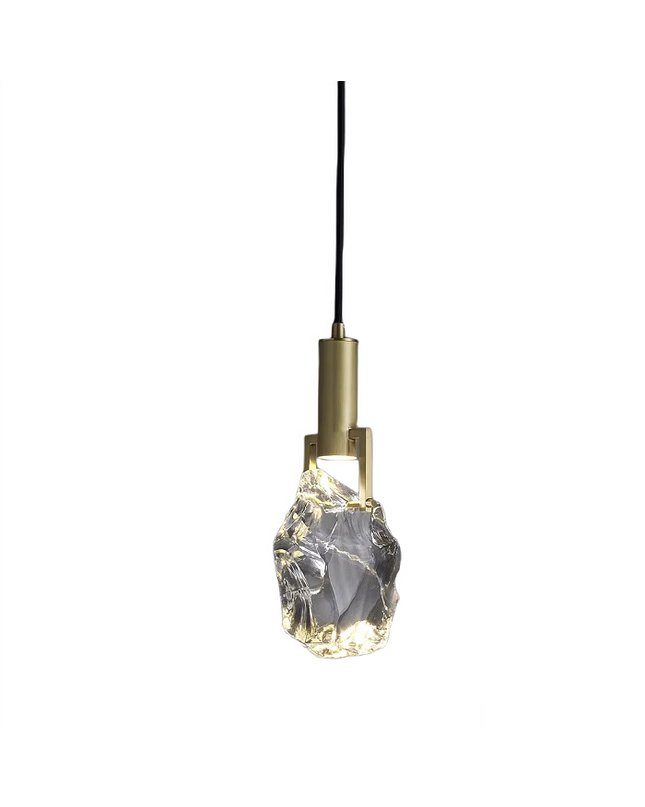 TRISS by Rodesigne pendant lamp — brass modern pendant light, custom designer lighting by RODESIGNE