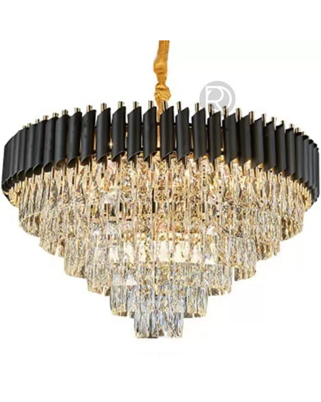 GEMAK chandelier by Rodesigne — glass designer chandelier, custom lighting by RODESIGNE