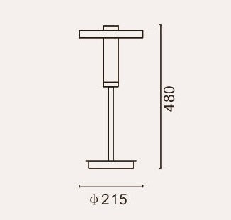 Table lamp CAPELLU by Rodesigne