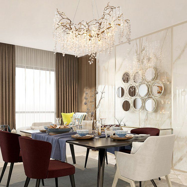 Fairy Chandelier by Rodesigne — glass designer chandelier, custom lighting by RODESIGNE