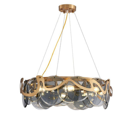 Chandelier GROOT by Rodesigne — brass designer chandelier, custom lighting by RODESIGNE