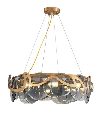 Chandelier GROOT by Rodesigne — brass designer chandelier, custom lighting by RODESIGNE