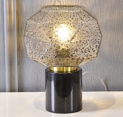 Table lamp RENAN by Rodesigne — marble designer table lamp by RODESIGNE