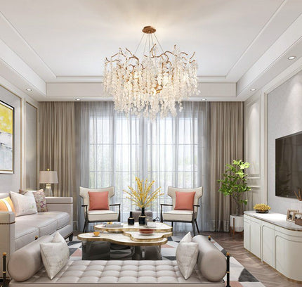 Fairy Chandelier by Rodesigne — glass designer chandelier, custom lighting by RODESIGNE