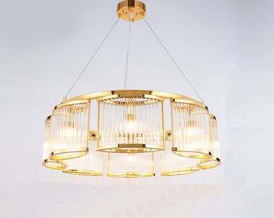 Chandelier STILIO by Rodesigne — glass designer chandelier, custom lighting by RODESIGNE