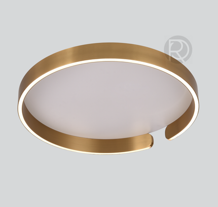 Ceiling lamp CIRCUN by Rodesigne — brass ceiling light fixture, designer lighting by RODESIGNE