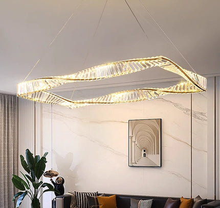 Chandelier NELLY by Rodesigne — glass designer chandelier, custom lighting by RODESIGNE