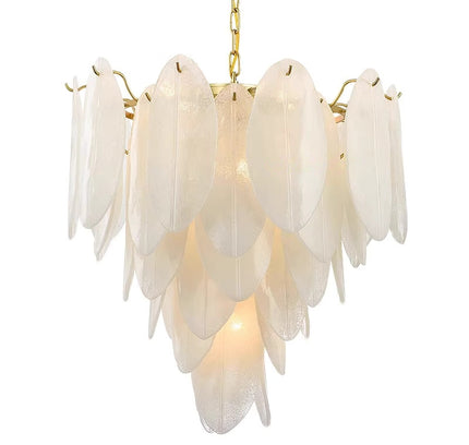 Chandelier Stiri by Rodesigne — glass designer chandelier, custom lighting by RODESIGNE