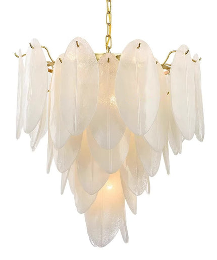 Chandelier Stiri by Rodesigne — glass designer chandelier, custom lighting by RODESIGNE