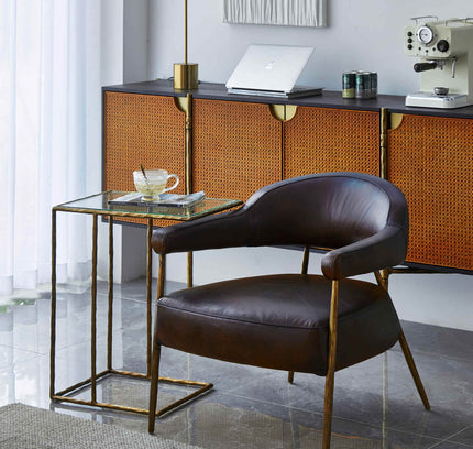 Cabinet QUE by Rodesigne — brass designer cabinet, custom furniture by RODESIGNE
