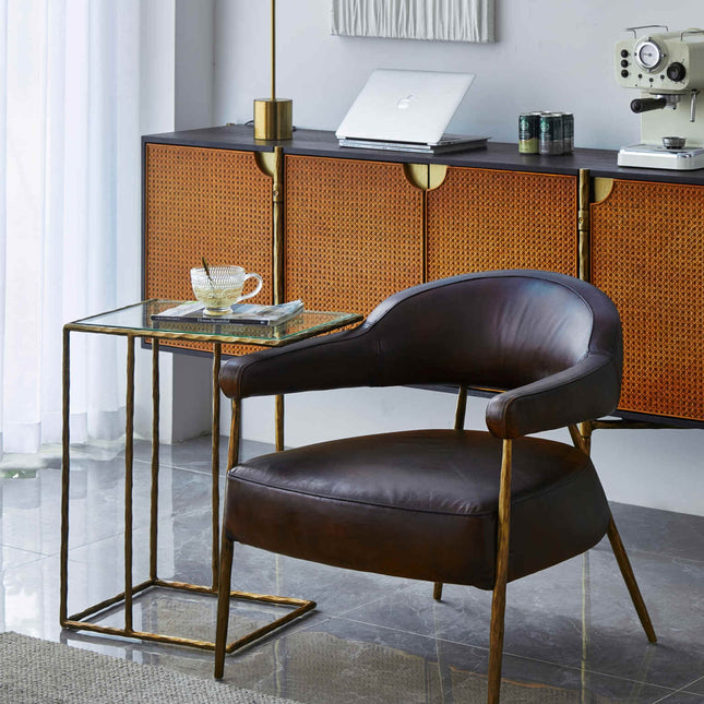 Cabinet QUE by Rodesigne — brass designer cabinet, custom furniture by RODESIGNE