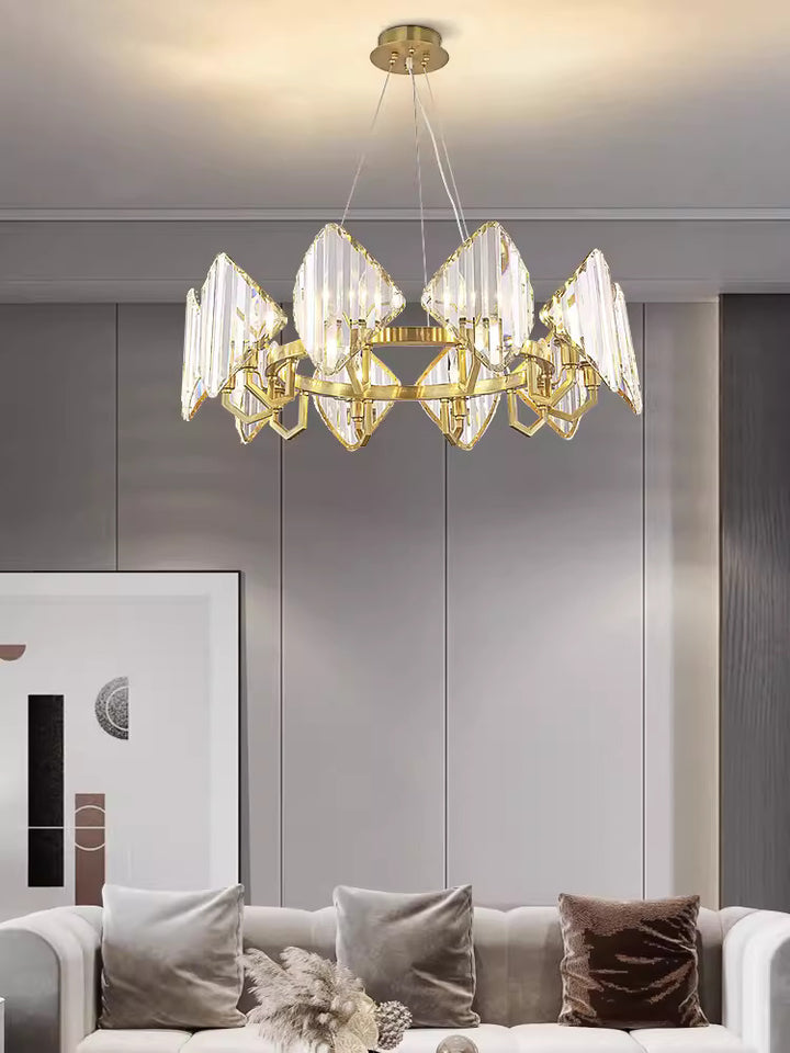 Chandelier BRANGUS RECT by Rodesigne