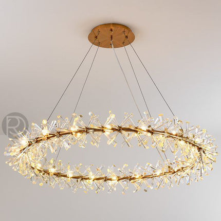 Chandelier MARIANNA by Rodesigne — glass designer chandelier, custom lighting by RODESIGNE